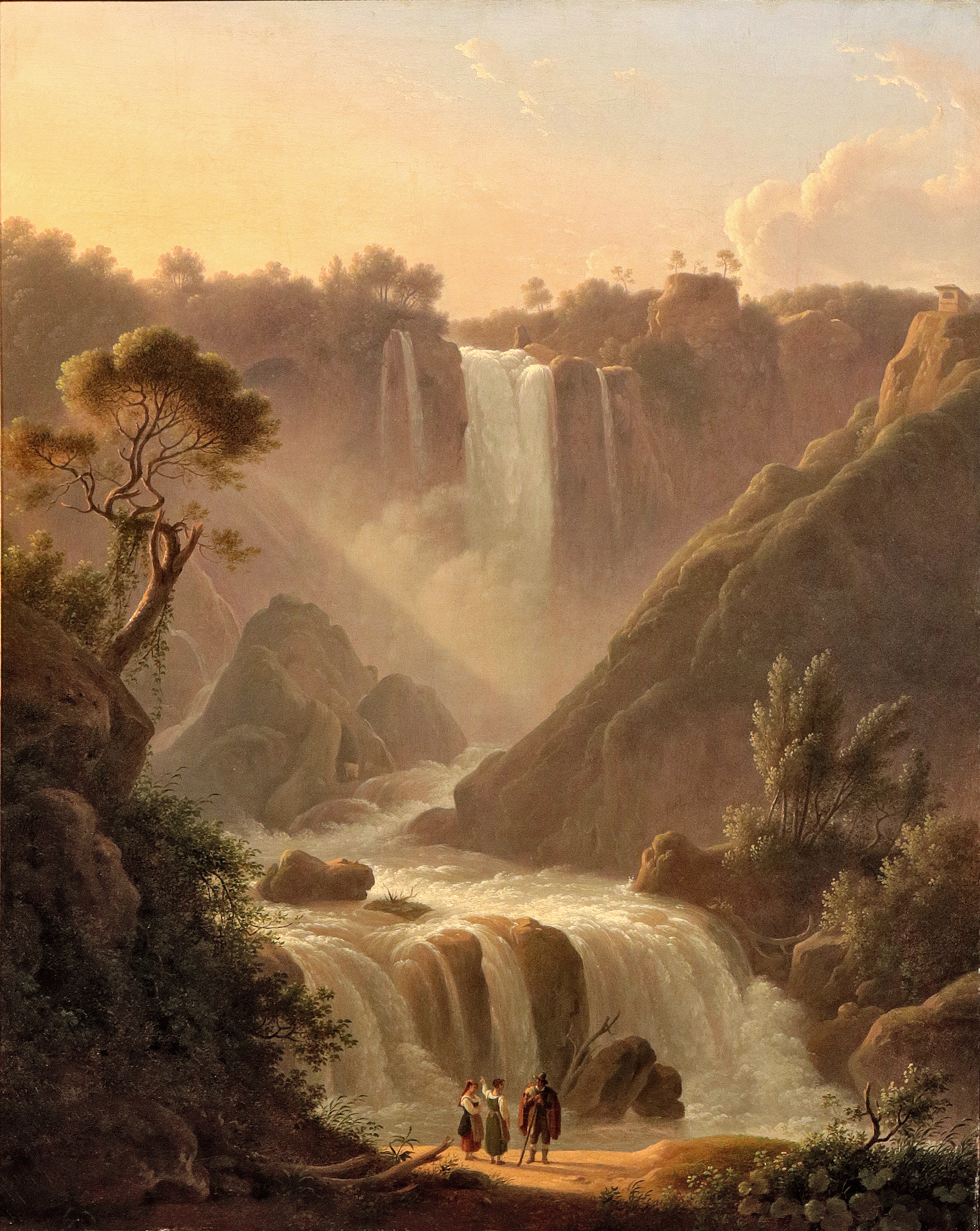 Martin Verstappen<br>La cascata delle Marmore<br>1815-1825 ca. 